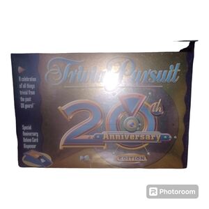 Trivial Pursuit 20th Anniversary Edition Board Game Factory Sealed
